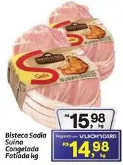 Fort Atacadista Sadia - bisteca suína congelada oferta