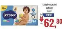 Supermercados BH Babysec - fralda descartável oferta
