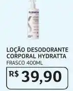 Assaí Atacadista Hydratta - loção desodorante corporal oferta