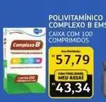 Assaí Atacadista Ems - polivitamínico complexo b oferta