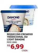 Assaí Atacadista Danone - requeijão cremoso tradicional ou light oferta