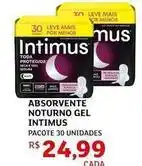 Assaí Atacadista Intimus - absorvente noturno gel oferta