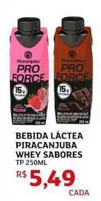 Assaí Atacadista Piracanjuba - bebida lactea whey sabores oferta