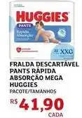 Assaí Atacadista Huggies - fralda descartável pants rapida absorção mega oferta