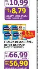 Assaí Atacadista Babysec - fralda descartável ultra oferta
