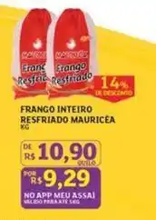 Assaí Atacadista Mauricéa - frango inteiro resfriado oferta