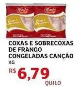 Assaí Atacadista De - coxas e sobrecoxas de frango congeladas cancao oferta