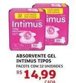 Assaí Atacadista Intimus - absorvente gel oferta