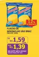 Assaí Atacadista São braz - flocao de novimilho oferta