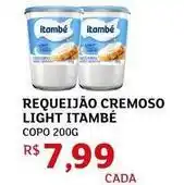 Assaí Atacadista Itambé - requeijão cremoso light oferta