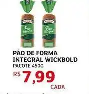 Assaí Atacadista Wickbold - pão de forma integral oferta