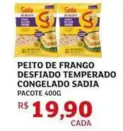 Assaí Atacadista Sadia - peito de frango desfiado temperado congelado oferta