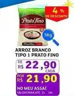 Assaí Atacadista Prato fino - arroz branco tipo 1 oferta