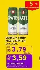 Assaí Atacadista Spaten - cerveja puro malte oferta