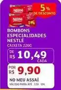 Assaí Atacadista Nestlé - bombons especialidades oferta
