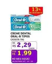 Assaí Atacadista Oral-b - creme dental tipos oferta