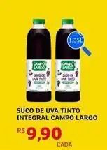 Assaí Atacadista Campo largo - suco de uva tinto integral oferta