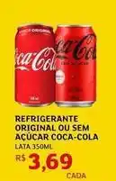 Assaí Atacadista Coca-cola - refrigerante original ou sem açúcar oferta