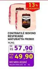 Assaí Atacadista Maturatta - contrafilé bovino resfriado friboi oferta