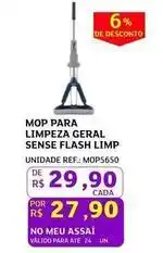 Assaí Atacadista Limp - mop para limpeza geral sense flash limp oferta