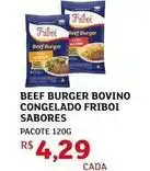 Assaí Atacadista Friboi - beef burger bovino congelado oferta