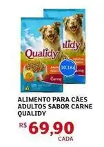 Assaí Atacadista Quality - alimento para cães adultos sabor carne oferta