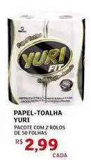 Assaí Atacadista Yuri - papel-toalha oferta