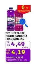 Assaí Atacadista Candura - desinfetante pinho oferta