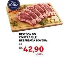 Assaí Atacadista Reserva - bisteca do contrafilé resfriada bovina oferta