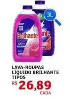 Assaí Atacadista Brilhante - lava-roupas líquido tipos oferta