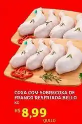 Assaí Atacadista Bello - coxa com sobrecoxa de frango resfriada oferta