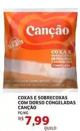 Assaí Atacadista Canção - coxas e sobrecoxas com dorso congeladas oferta
