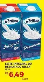 Assaí Atacadista Nilza - leite integral ou desnatado oferta