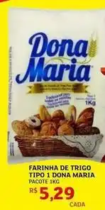 Assaí Atacadista Dona maria - farinha de trigo tipo 1 oferta