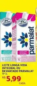 Assaí Atacadista Parmalat - leite longa vida integral ou desnatado oferta