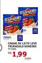 Assaí Atacadista Mineiro - creme de leite leve triângulo oferta