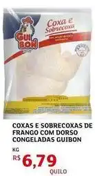 Assaí Atacadista Guibon - coxas e sobrecoxas de frango com dorso congeladas oferta