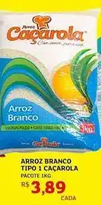 Assaí Atacadista Pacote - arroz branco tipo 1 caçarola oferta