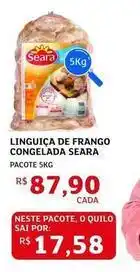 Assaí Atacadista Seara - linguiça de frango congelada oferta