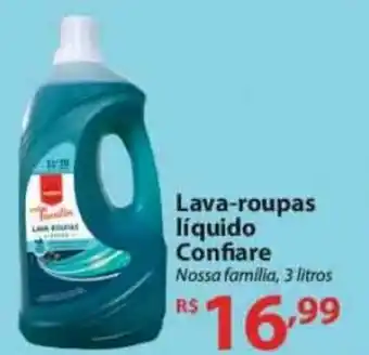 Nacional Lava-roupas Liquido Confiare 3L oferta