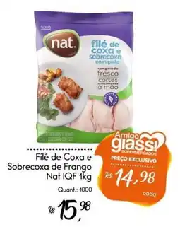 Giassi Supermercados Filé de Coxa e Sobrecoxa de Frango Nat IQF oferta
