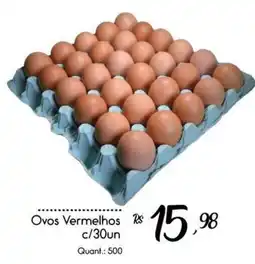 Giassi Supermercados Ovos Vermelhos oferta