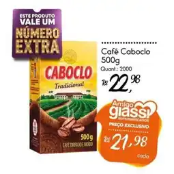 Giassi Supermercados Café caboclo tradicional oferta