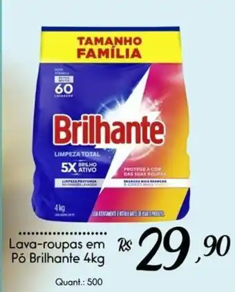 Giassi Supermercados Lava-roupas em Pó Brilhante oferta