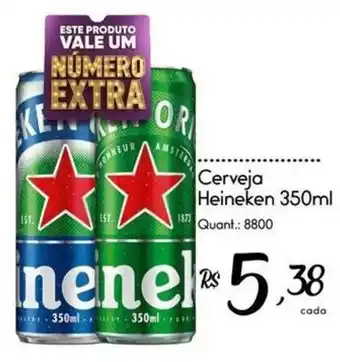 Giassi Supermercados Cerveja Heineken oferta