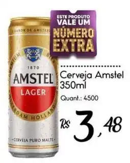 Giassi Supermercados Cerveja Amstel lager oferta