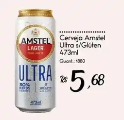 Giassi Supermercados Cerveja Amstel Ultra s/glúten oferta