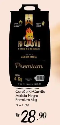Giassi Supermercados Carvão Ki-Carvão Acácia Negra Premium oferta