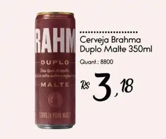 Giassi Supermercados Cerveja brahma duplo malte oferta