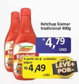 Paulistão Supermercados Ketchup siamar tradicional oferta